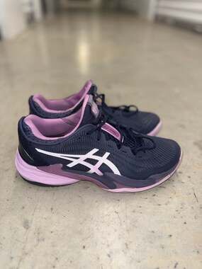 ASICS Women's Court FF 3 Tennis Shoes Indigo Fog / White